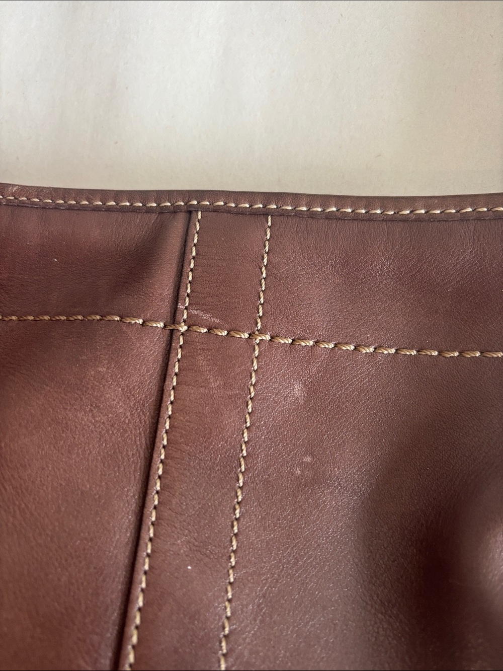 Coach Ergo Brown Leather Shoulder Bag - Picture 9 of 16